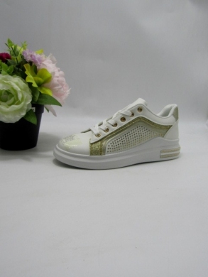 Buty sportowe damskie na płaskim (36-41) XLL-23167 GOLD