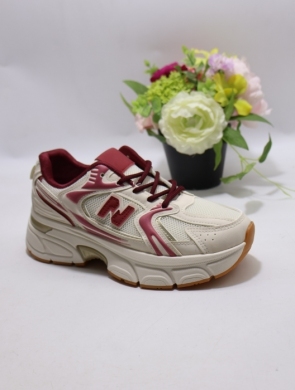 Buty sportowe damskie na płaskim (36-41) YY-182 RED