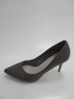 Czółenka damskie na szpilce (36-41) LE-161 GREY
