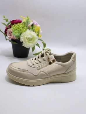 Buty sportowe damskie na płaskim (36-41) BK-616 BEIGE
