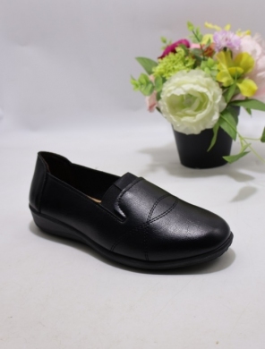 Półbuty damskie na płaskim (37-42) A10 BLACK