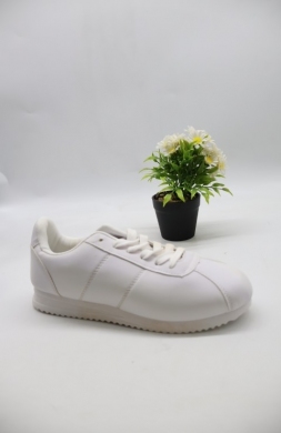 Buty sportowe damskie na płaskim (36-41) D06-P3 PURE/WH
