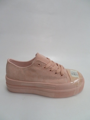 Trampki damskie na koturnie (36-41) LA188 PINK