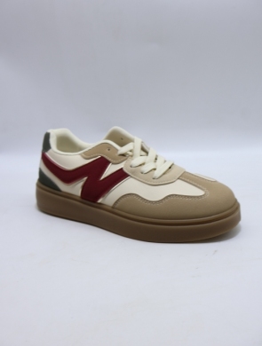 Buty sportowe damskie na płaskim (36-41) 9166 KHAKI