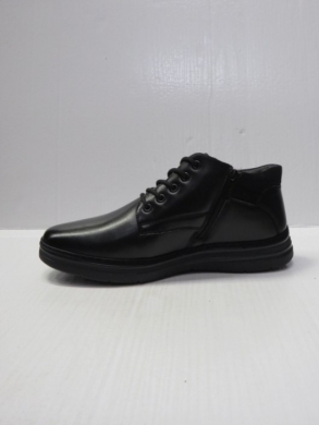 Botki męskie ocieplane (40-45) 62020-1 BLACK