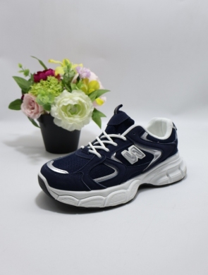 Buty sportowe damskie na płaskim (36-41) 23016 NAVY