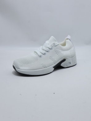 Buty sportowe damskie na płaskim (36-41) D231-3 WHITE