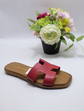 Klapki damskie na płaskim (36-41) 01 FUCHSIA