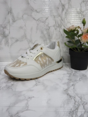 Buty sportowe damskie na płaskim (36-41) WCF-1 WHITE