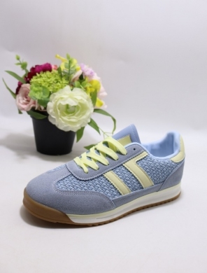 Buty sportowe damskie na płaskim (36-41) C3942 BLUE