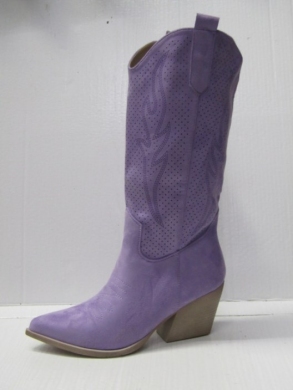 Botki damskie na obcasie (36-41) RQ467 PURPLE