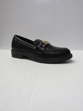 Mokasyny damskie na płaskim (36-41) 888-615A BLACK