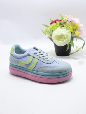 Buty sportowe damskie na płaskim (36-41) 8999 BLUE