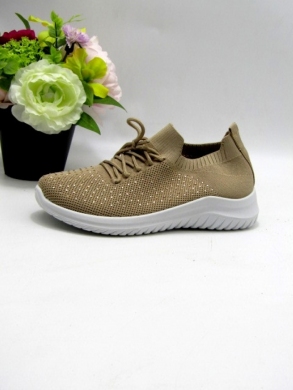 Buty sportowe damskie na płaskim (36-41) XLL-23189 KHAKI