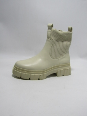 Botki damskie na płaskim (36-41) 788-5 BEIGE