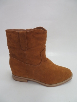 Botki damskie jesienne na płaskim (36-41) N952 CAMEL