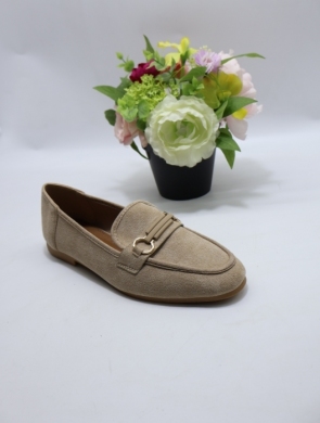 Mokasyny damskie na płaskim (36-41) 9712 KHAKI