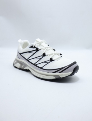 Buty sportowe damskie na płaskim (36-41) 0-1702 WH/BLACK