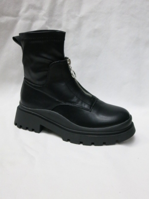 Botki damskie na płaskim (36-41) M610 BLACK