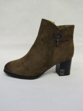 Botki damskie ocieplane na obcasie (36-41) F5028-2
