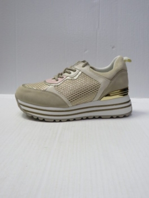 Buty sportowe damskie na koturnie (36-41) HQ295 BEIGE