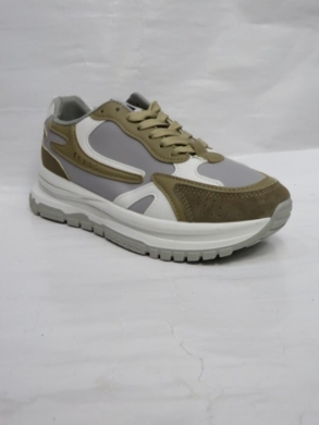 Buty sportowe damskie na płaskim (36-41) DH-2 KHAKI