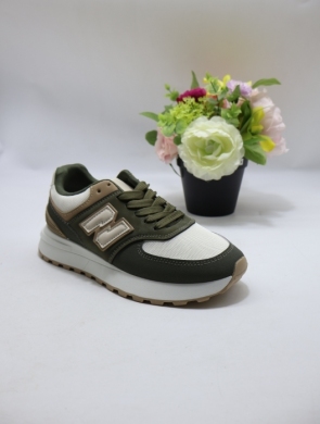 Buty sportowe damskie na płaskim (36-41) D251-911 GREEN