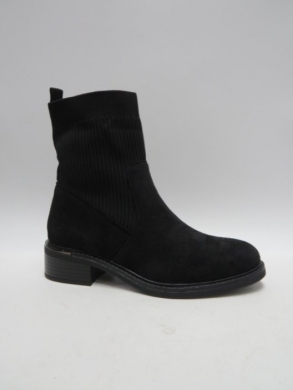 Botki damskie na płaskim (36-41) JW187 BLACK