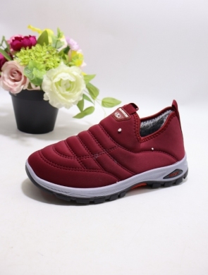 Buty sportowe damskie ocieplane (37-42) FSL-1 WINE
