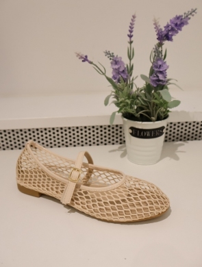 Baleriny damskie (36-41) CQ677 BEIGE