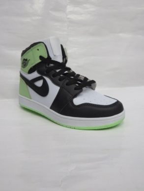 Buty sportowe damskie na płaskim (36-41) D90H-4 WH/BL/L.GR