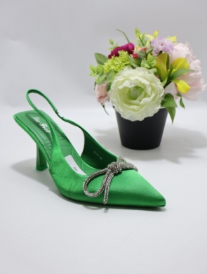 Sandały damskie na szpilce (36-40) K217 GREEN