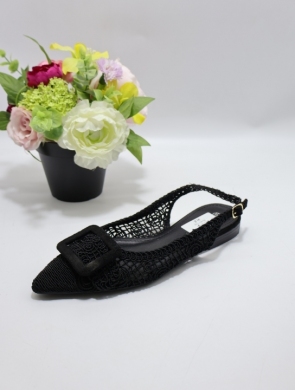 Sandały damskie na płaskim (36-41) MO-21 BLACK