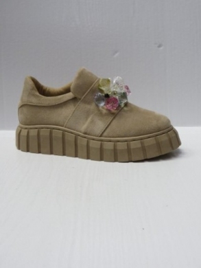Półbuty damskie na płaskim (36-41) NB615 KHAKI