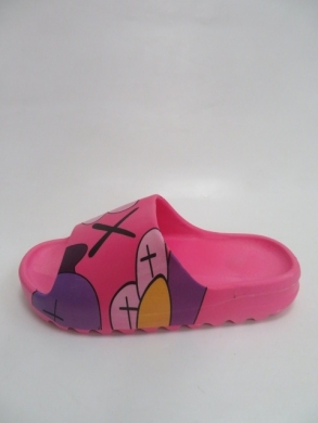 Klapki damskie na płaskim (36-41) CK240 FUCHSIA
