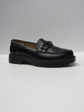 Mokasyny damskie na płaskim (36-42) 2117-1 BLACK