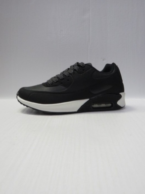 Buty sportowe damskie na płaskim (36-41) 7-7903A2 BLACK-2