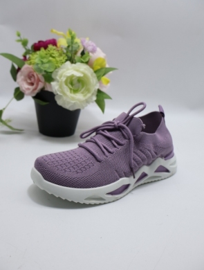 Buty sportowe damskie na płaskim (36-41) REB-K056 PURPLE