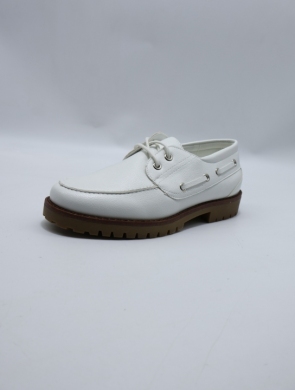 Półbuty damskie na płaskim (36-41) 68313 WHITE