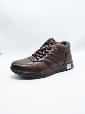 Botki męskie ocieplane (40-45) 62111-3 BROWN