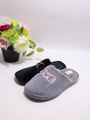 Kapcie damskie ocieplane (36-41) F33-12 MIX