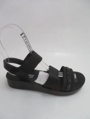 Sandały damskie na płaskim (36-41) FY6810 BLACK