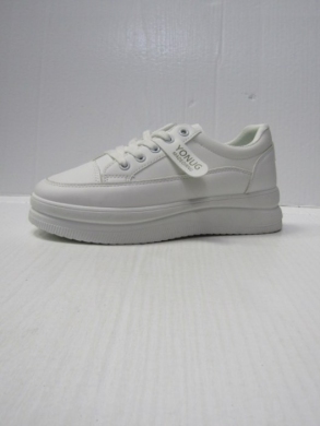 Buty sportowe damskie na płaskim (36-41) 36800-8 WHITE