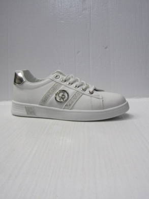 Buty sportowe damskie na płaskim (36-41) 2385-5 SILVER