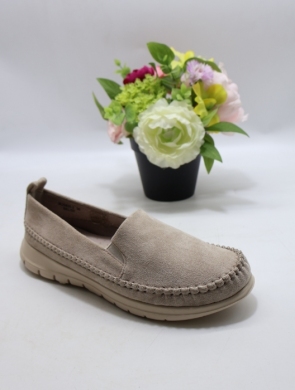 Półbuty damskie na płaskim (36-41) XJK-25805-2 BEIGE