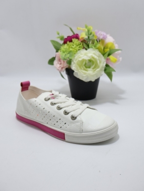 Buty sportowe damskie na płaskim (36-41) CB866-11 FUSHIA