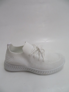 Buty sportowe damskie na płaskim (37-42) N1526 WHITE