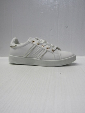 Buty sportowe damskie na płaskim (36-41) DD-318 WHITE/GOLD