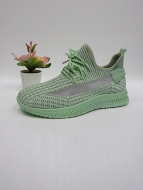 Buty sportowe damskie na płaskim (36-41) 5309 LGREEN