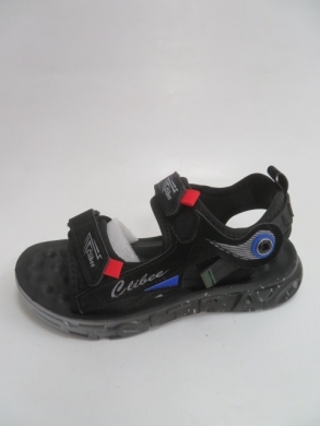 Sandały chłopięce (32-37) Z875 BLACK/RED